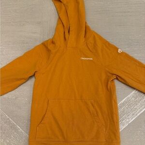 Craghoppers Kids Long Sleeve Insect Shield Hoodie - mustard yellow